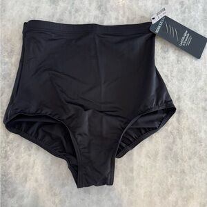 Miraclesuit Black High-Waist Swim Bottom